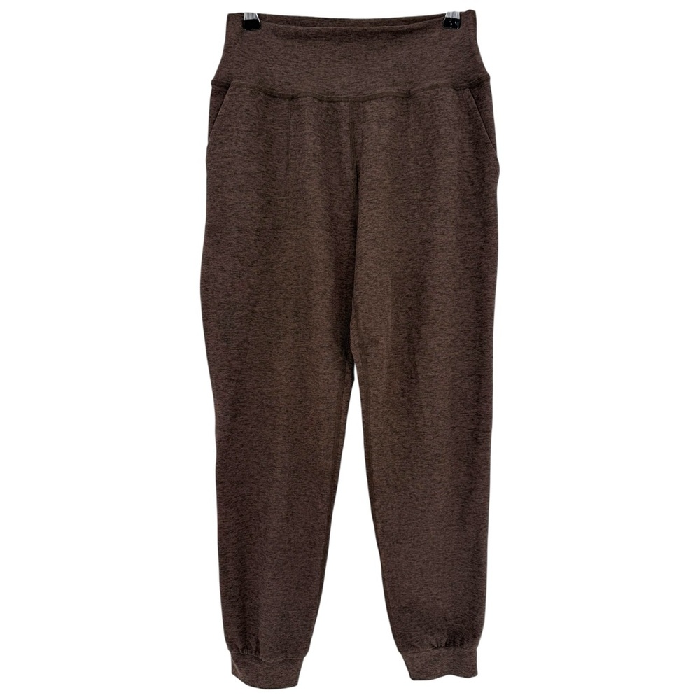 Beyond Yoga Brown Heather Jogger Track Pants